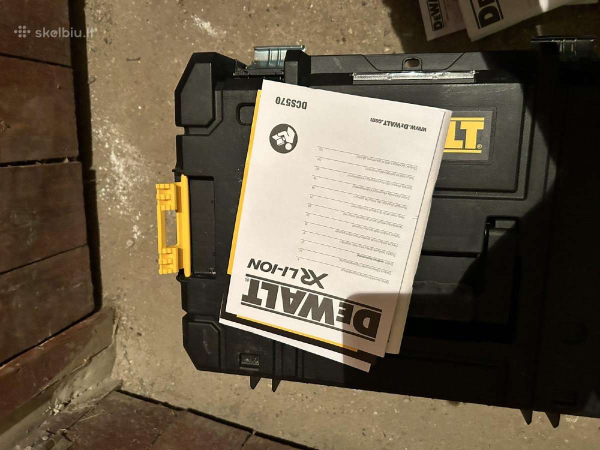 Dewalt diskinis pjūklas - multifunkcinis įrankis - nuotraukos Nr. 5