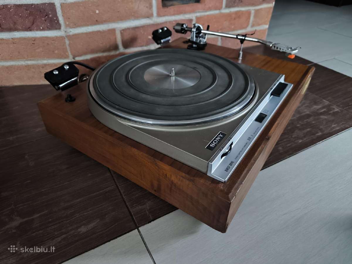 Sony Ps-2510 plokštelių grotuvas - nuotraukos Nr. 3