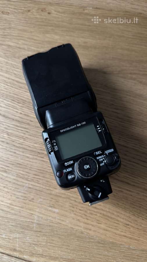 Nikon Speedlight SB-700 blykstė +dėklas+difuzorius - nuotraukos Nr. 3