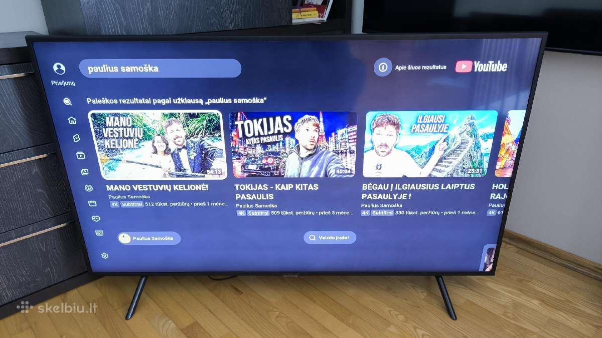 Parduodu 140cm Samsung Uhd Smart TV Ue55ru7172uxxh - nuotraukos Nr. 4