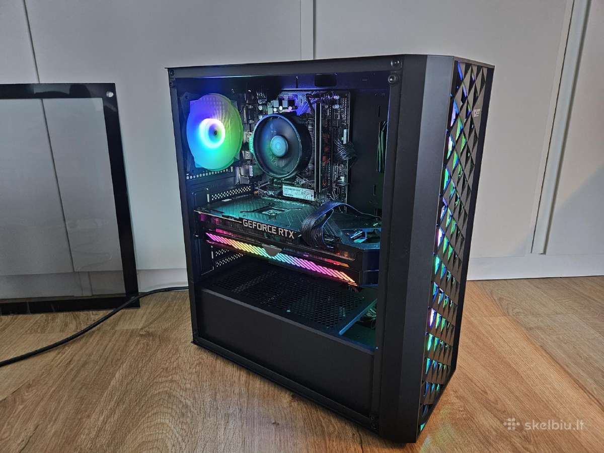 R5 5500, 16gb 3200mhz, 512gb Nvme, Rtx 3060ti - nuotraukos Nr. 3