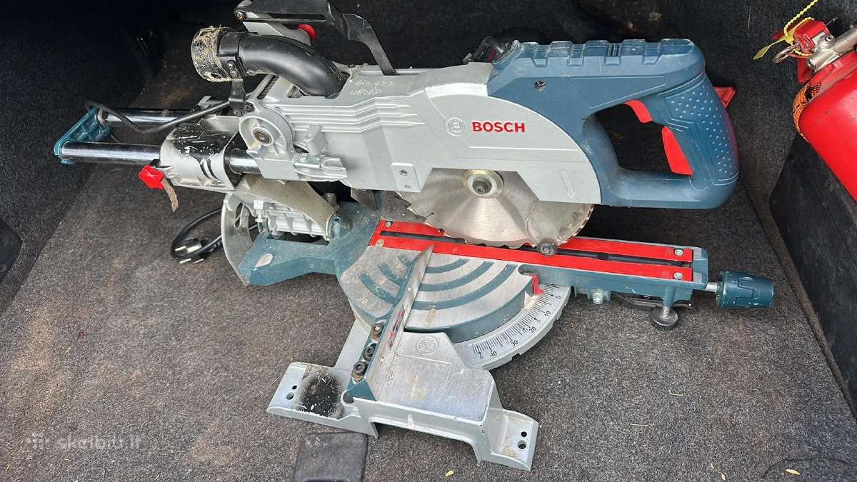Bosch Gcm 80 Sj skersavimo staklės - nuotraukos Nr. 2