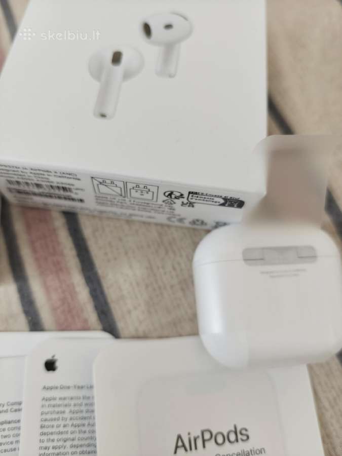 Airpods 4 Su Aktyviuoju garso slopinimu - nuotraukos Nr. 2