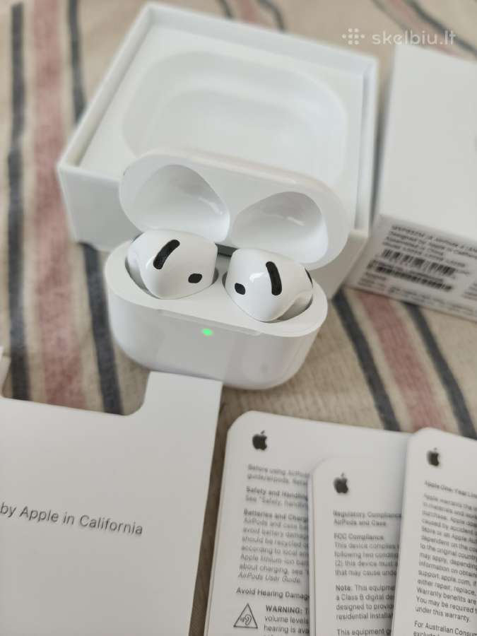 Airpods 4 Su Aktyviuoju garso slopinimu - nuotraukos Nr. 3