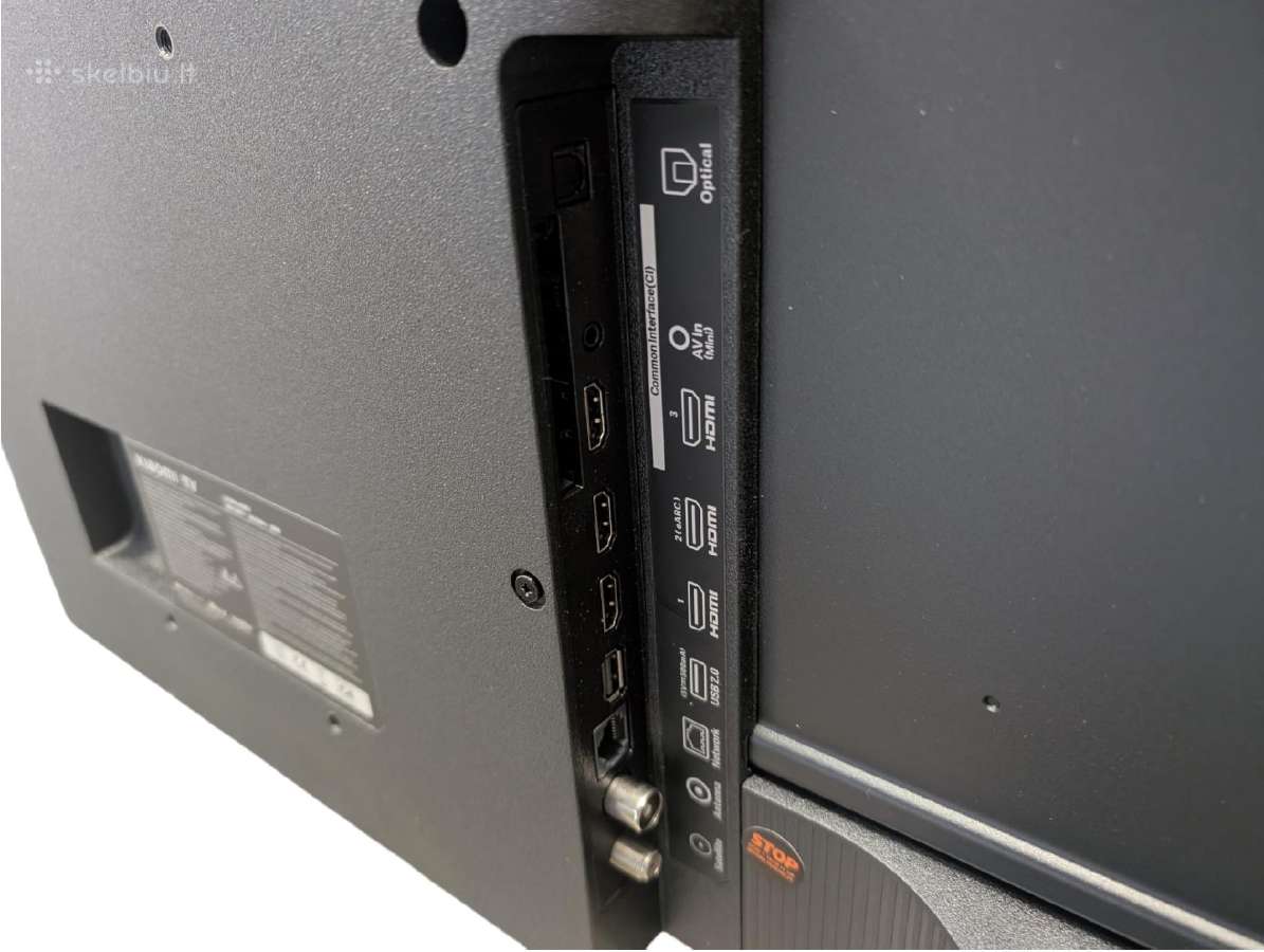 Televizorius Xiaomi TV A 2025 43 4k Uhd Sma - nuotraukos Nr. 6
