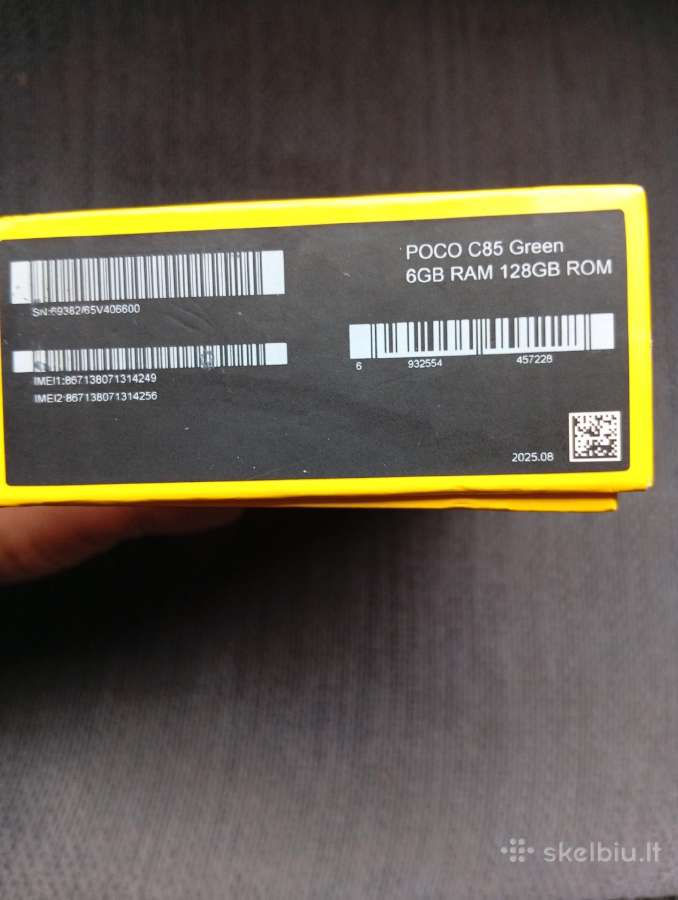 Naujas nenaudotas Redmi Poco c85 Vilniuje - nuotraukos Nr. 3