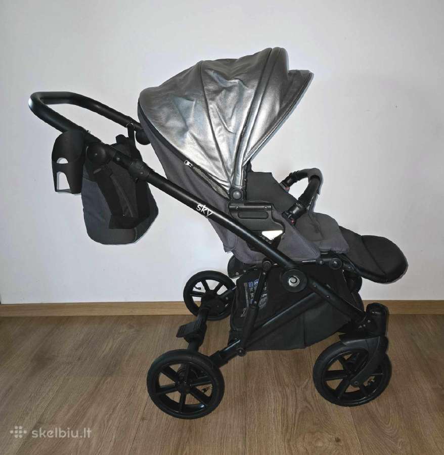 Geros būklės Tutis 3 in 1 vežimėlis - nuotraukos Nr. 4