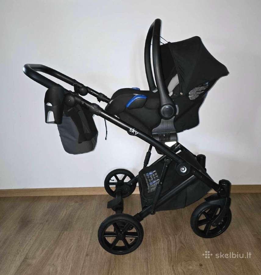 Geros būklės Tutis 3 in 1 vežimėlis - nuotraukos Nr. 7