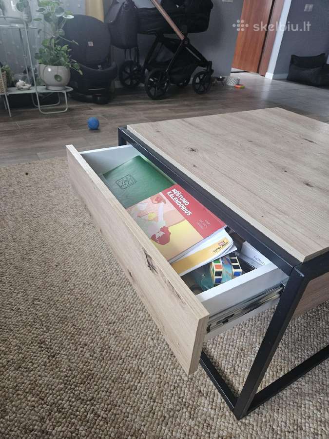 Puikios būklės kavos staliukas - nuotraukos Nr. 4
