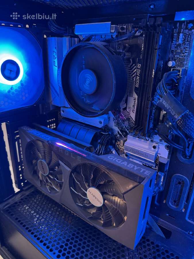 Gaming kompiuteris – Ryzen 5 7600 + Rtx 3060 - nuotraukos Nr. 5