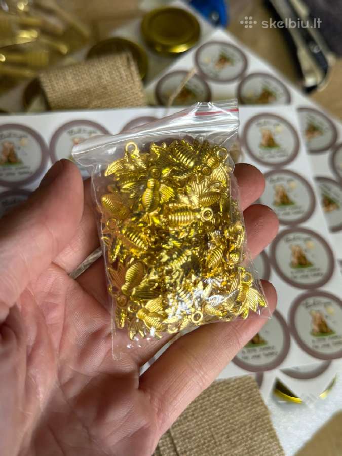 60 vnt. tuščių medaus suvenyrų – paruošti dovanoms - nuotraukos Nr. 4