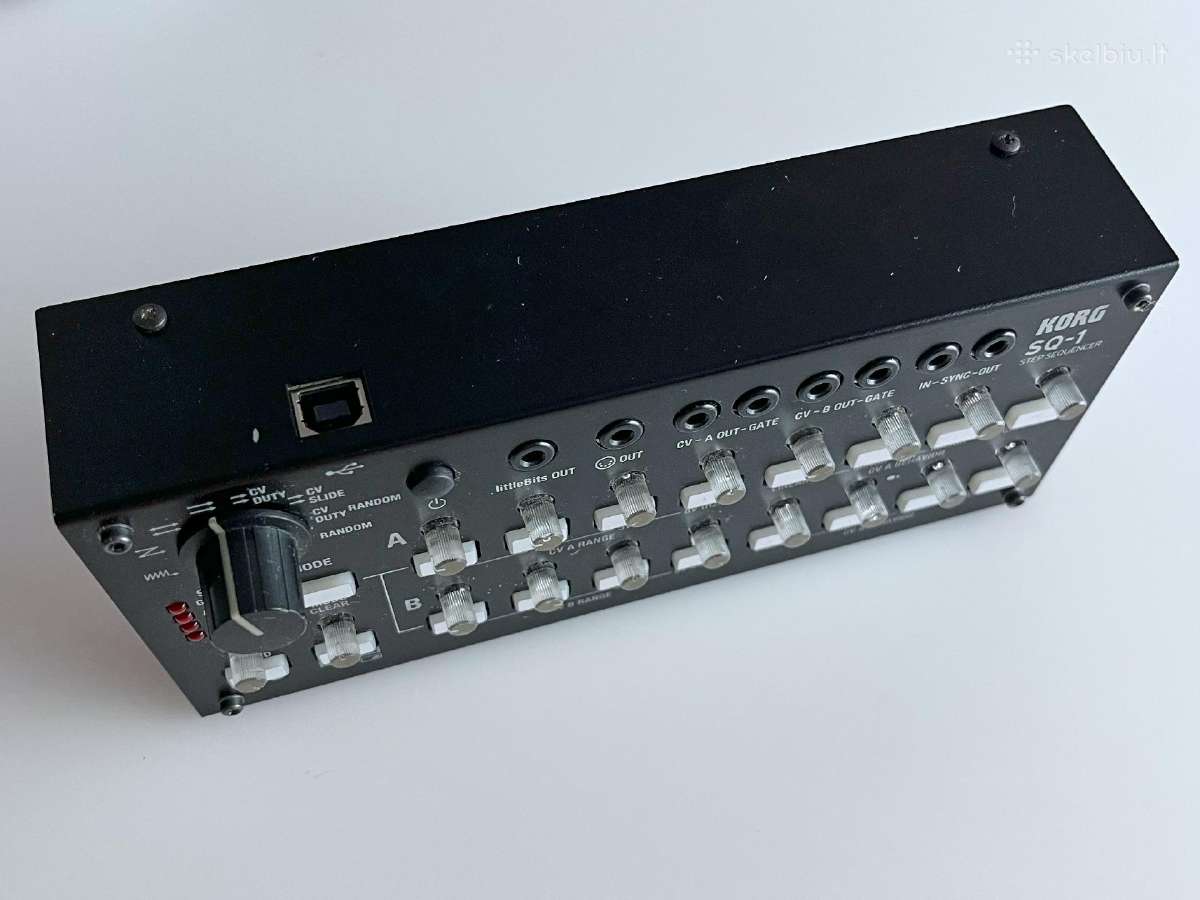 Korg Sq-1 – analoginis step sequencer - nuotraukos Nr. 3