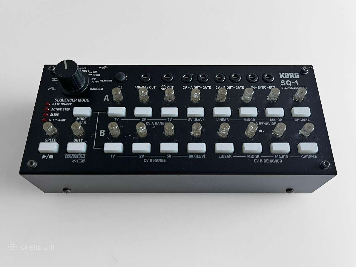 Korg Sq-1 – analoginis step sequencer - nuotraukos Nr. 2