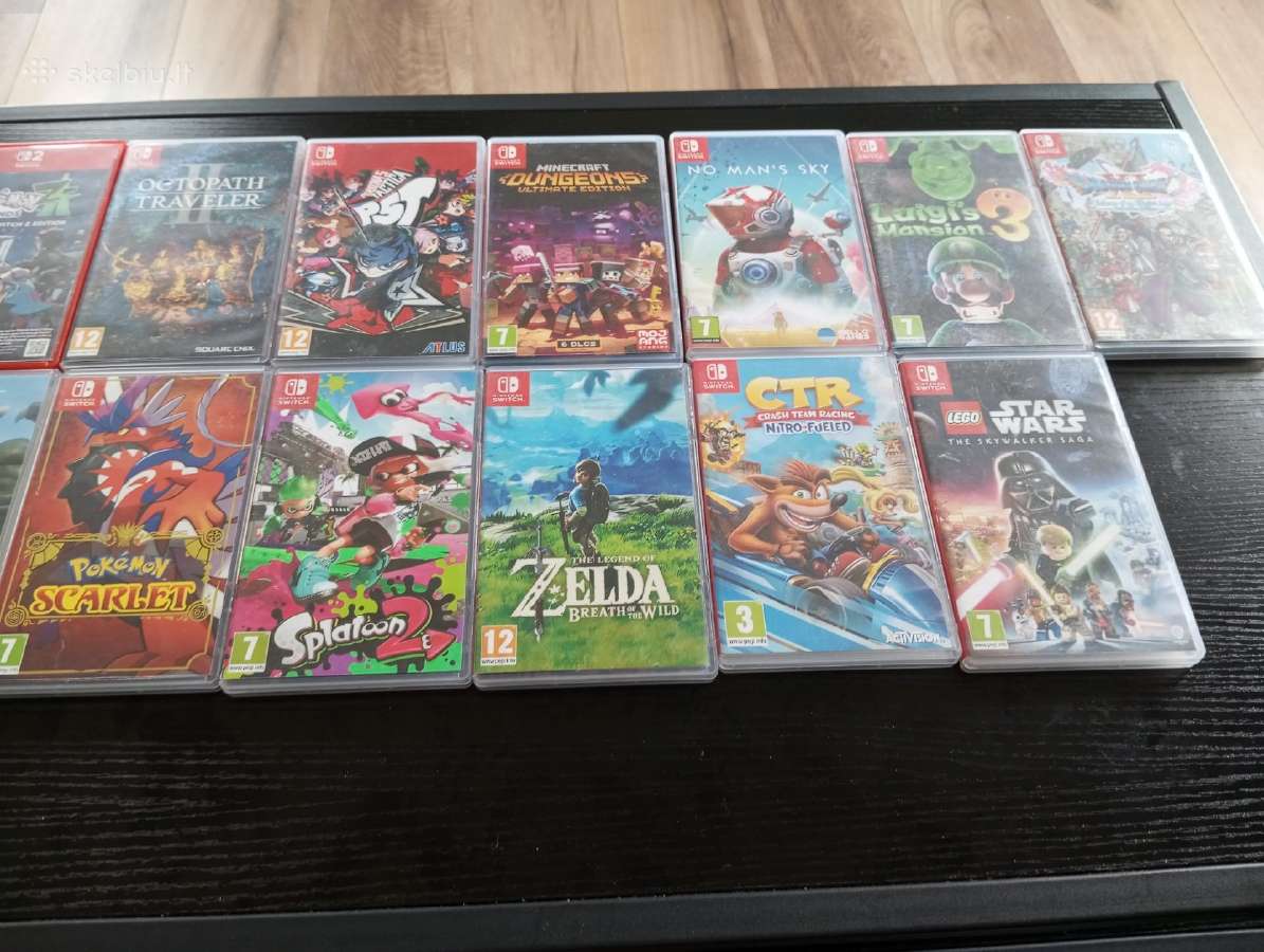 Parduodami Switch žaidimai - nuotraukos Nr. 2