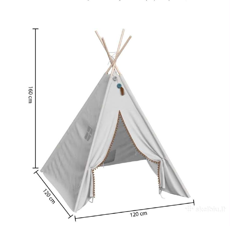 Tipi vaikiškos palapinės - nuotraukos Nr. 10