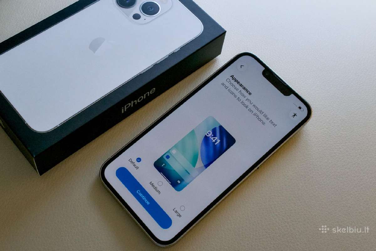 iPhone 13 Pro, 256 GB, Silver - nuotraukos Nr. 5
