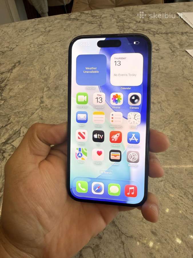 iPhone 16, 128gb 93% - nuotraukos Nr. 2