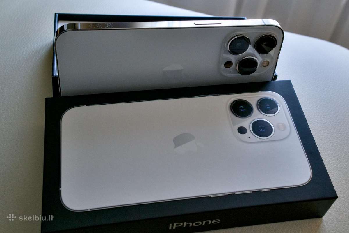 iPhone 13 Pro, 256 GB, Silver - nuotraukos Nr. 8