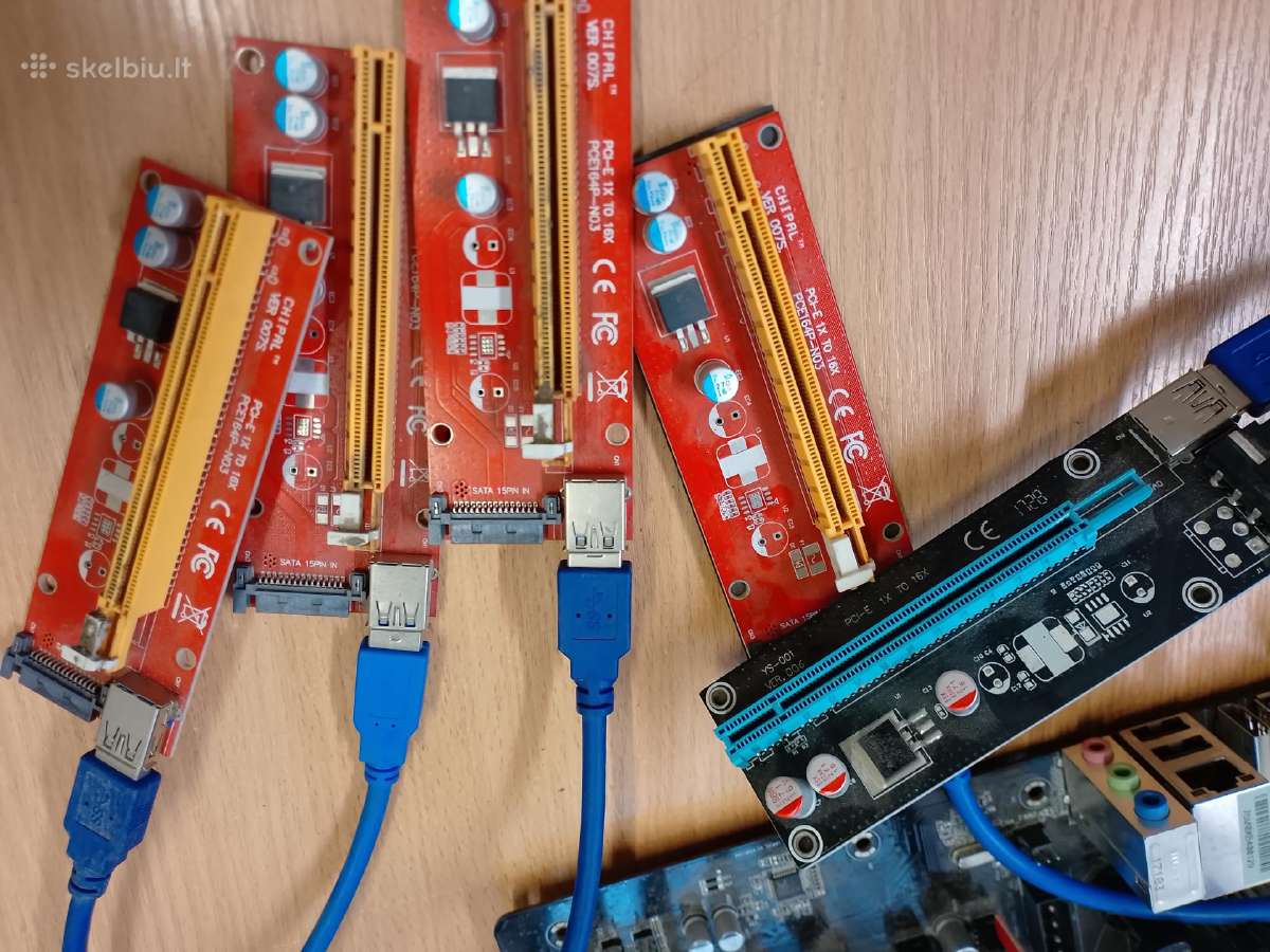 Mining rig komplektai Asrock H81/h110 Pro Btc + Rx - nuotraukos Nr. 9