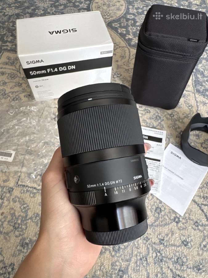 Sigma 50mm f1.4 dg dn art sony e-mount - nuotraukos Nr. 3