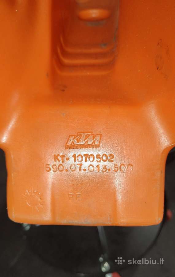 KTM ex sx rfs kuro talpa bakas 525 450 400 - nuotraukos Nr. 6