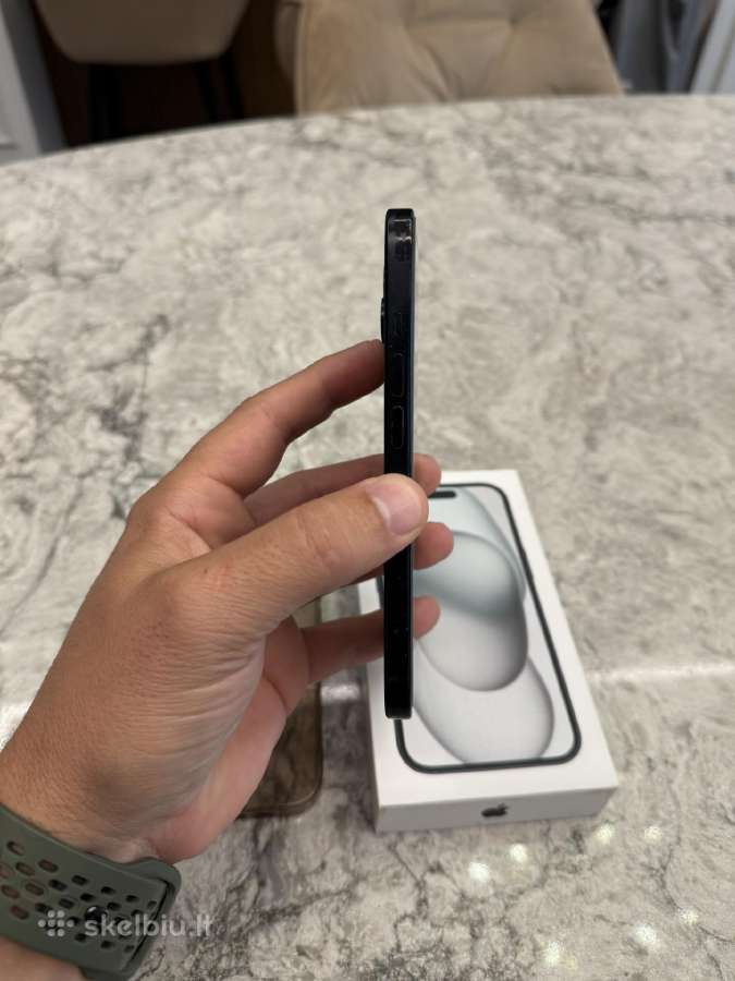iPhone 15, 256gb 100% baterija - nuotraukos Nr. 9