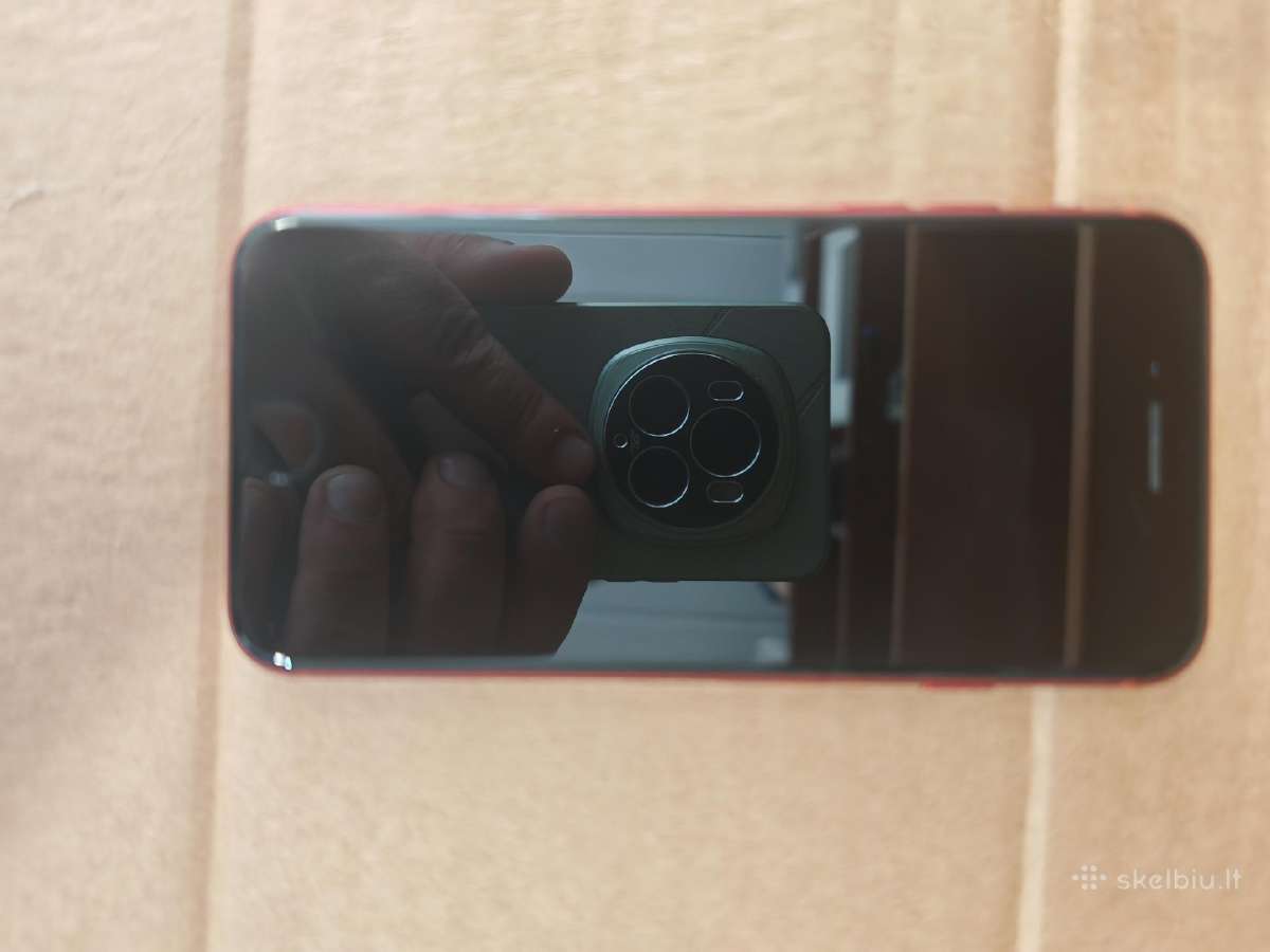 Kaip Naujas iPhone Se 2022 Red 256gb Su Garantija - nuotraukos Nr. 3