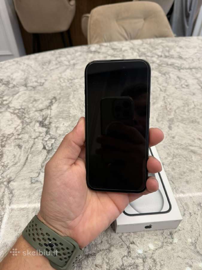 iPhone 15, 256gb 100% baterija - nuotraukos Nr. 10