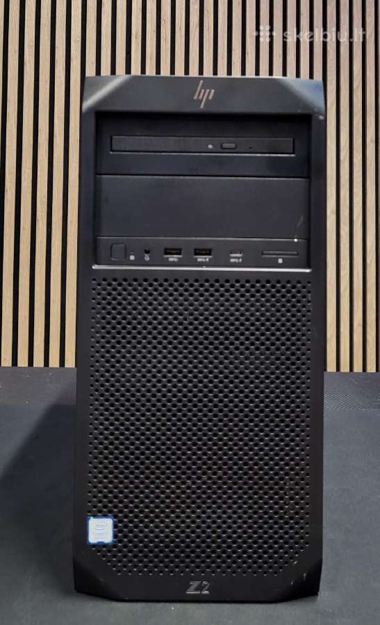 Hp Z2 G4 / i7 8700 / 32 GB Ddr4 / Nvme / P1000 4gb - nuotraukos Nr. 3