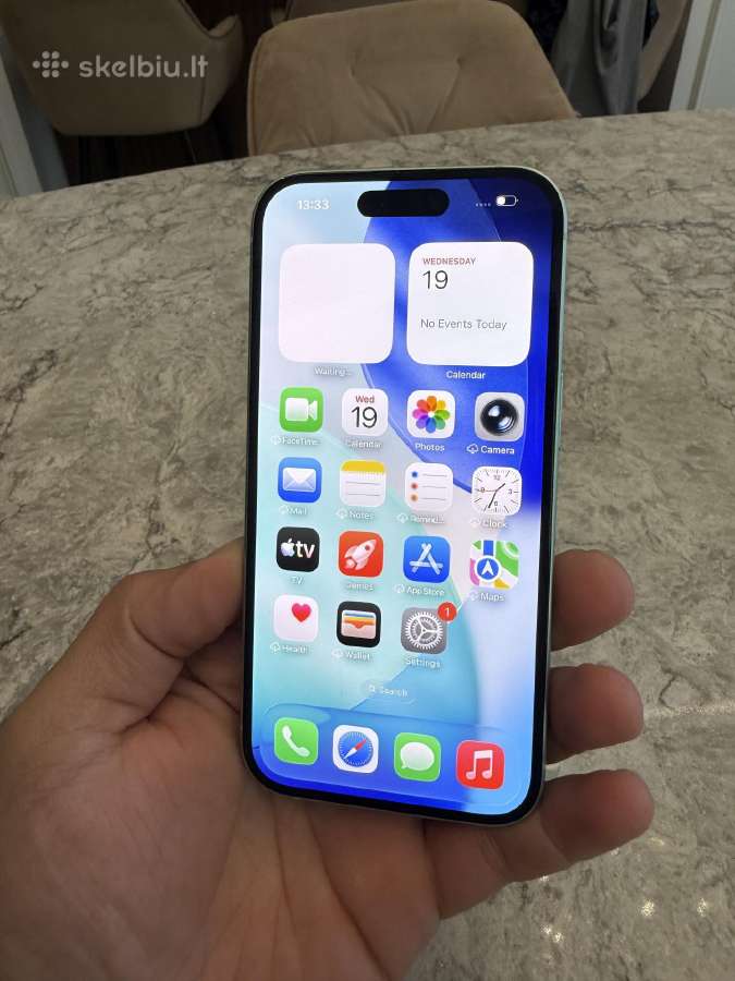 Apple iPhone 15, 128gb 94% baterija - nuotraukos Nr. 2