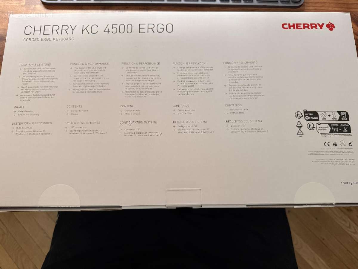 Cherry Kc 4500 Ergo - nuotraukos Nr. 2