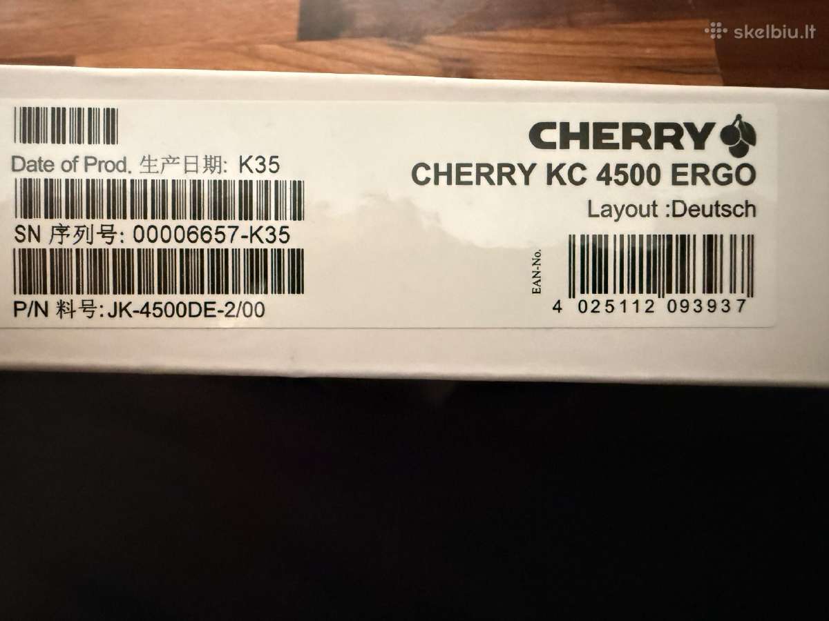 Cherry Kc 4500 Ergo - nuotraukos Nr. 3