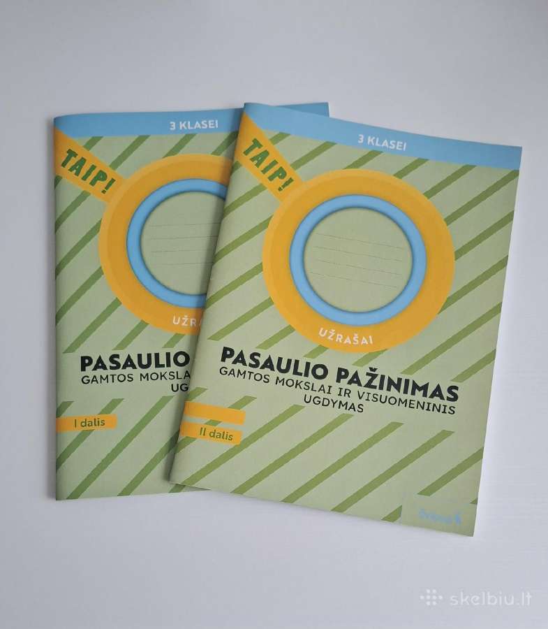Atnaujintos pasaulio pažinimo pratybos 3 klasei - nuotraukos Nr. 2