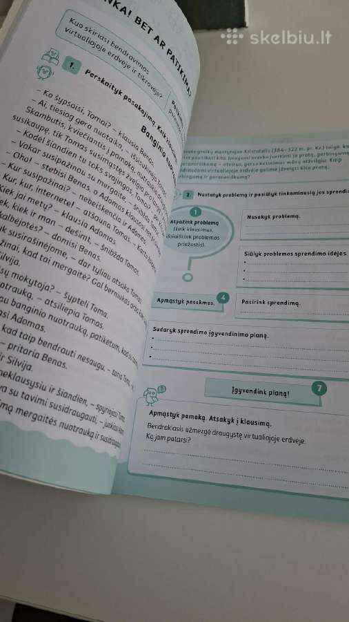 Atnaujintos etikos Taip pratybos - užrašai 4 klase - nuotraukos Nr. 2