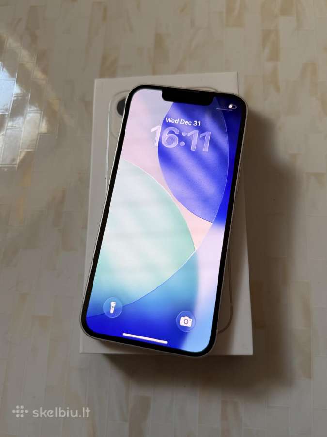 iPhone 13 mini 128gb White - nuotraukos Nr. 2