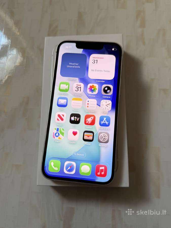 iPhone 13 mini 128gb White - nuotraukos Nr. 3