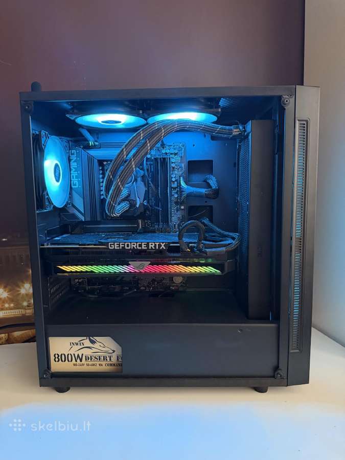Ryzen 5 7600x,rtx 3070, 16gb ddr5 - nuotraukos Nr. 3