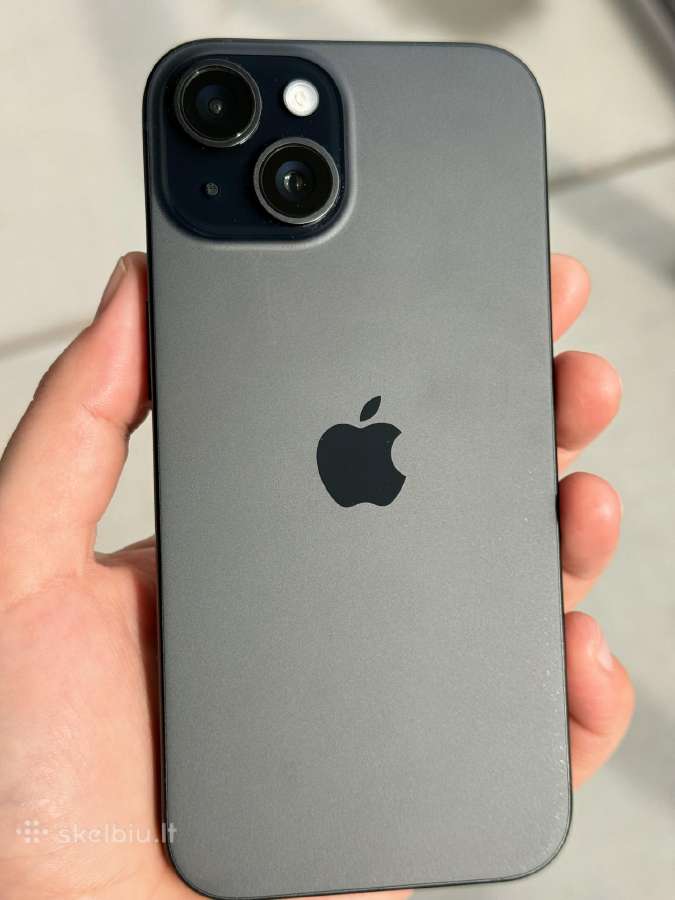 iPhone 15 128gb idealios būklės 88% - nuotraukos Nr. 3