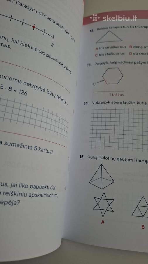 Matematikos pratybos 4 klasei (pasirenk Nmpp). - nuotraukos Nr. 2