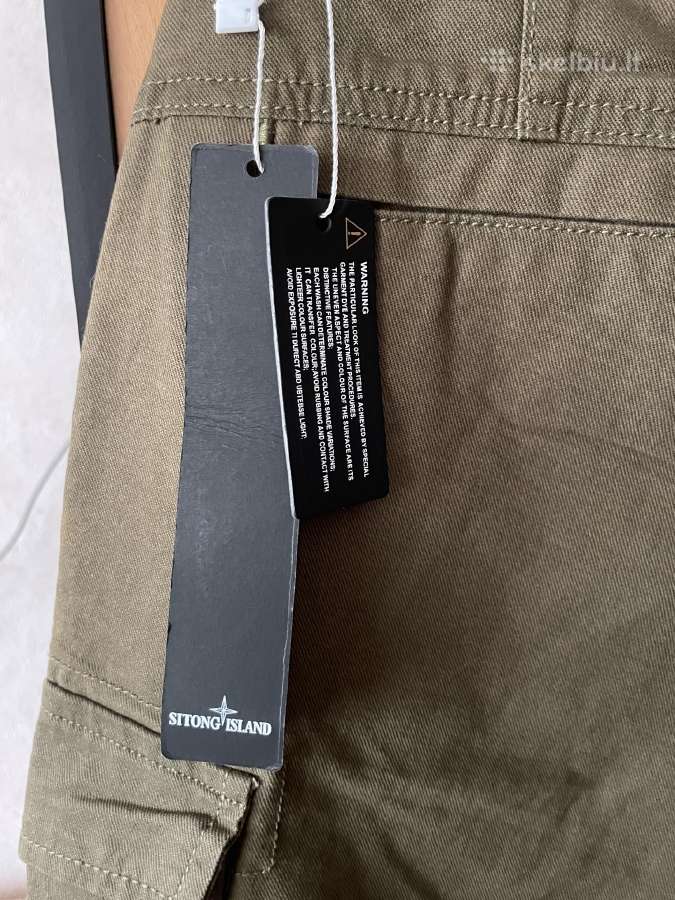 Stone Island Nauji Chaki Šortai - nuotraukos Nr. 3
