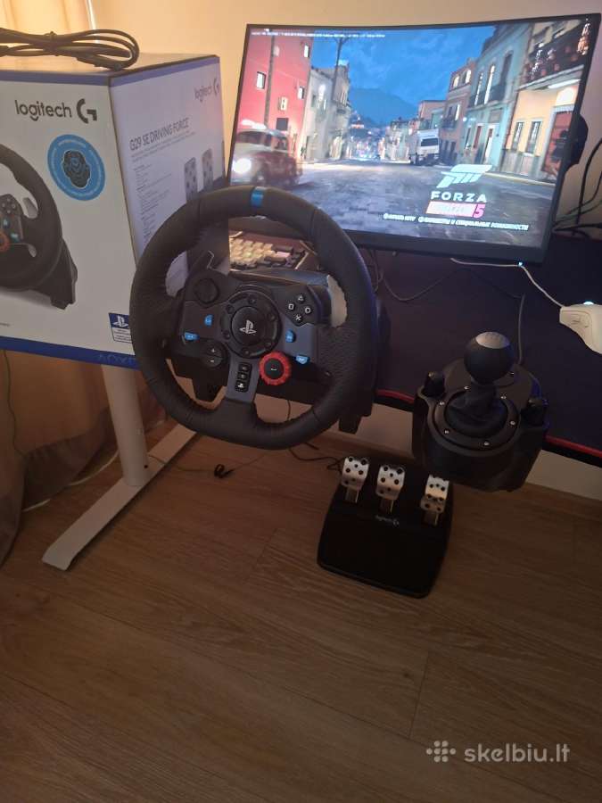 Savaite naudotas vairas Logitech g29 se - nuotraukos Nr. 4