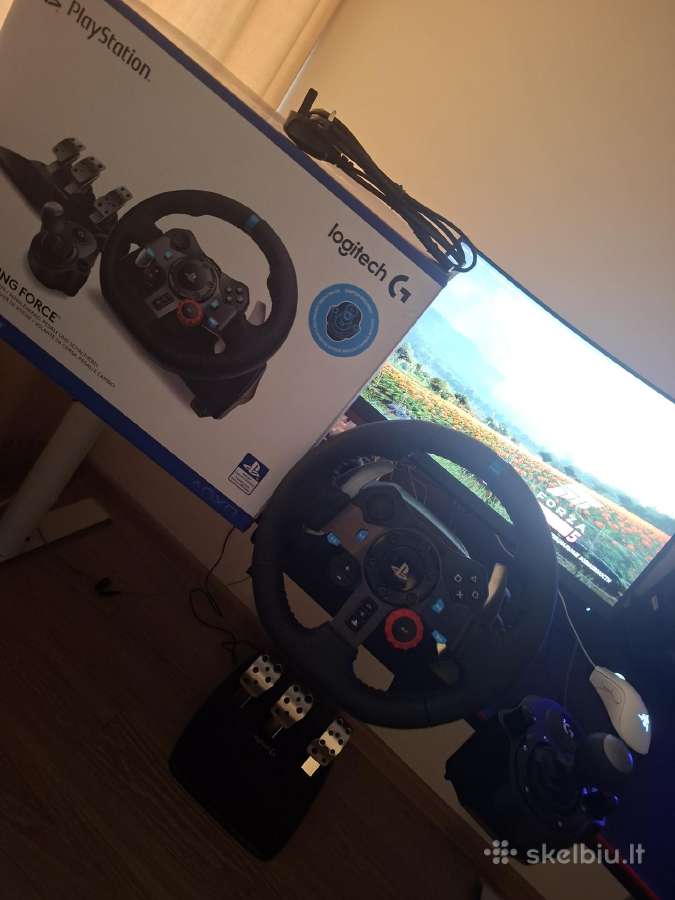 Savaite naudotas vairas Logitech g29 se - nuotraukos Nr. 8