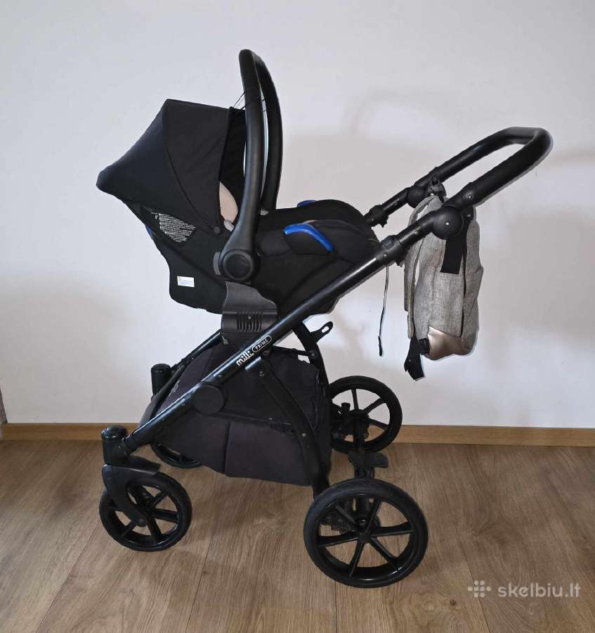 Puikios būklės Milli 3 in 1 vežimėlis - nuotraukos Nr. 7