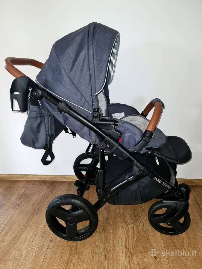 Geros būklės Milli 3 in 1 vežimėlis - nuotraukos Nr. 4