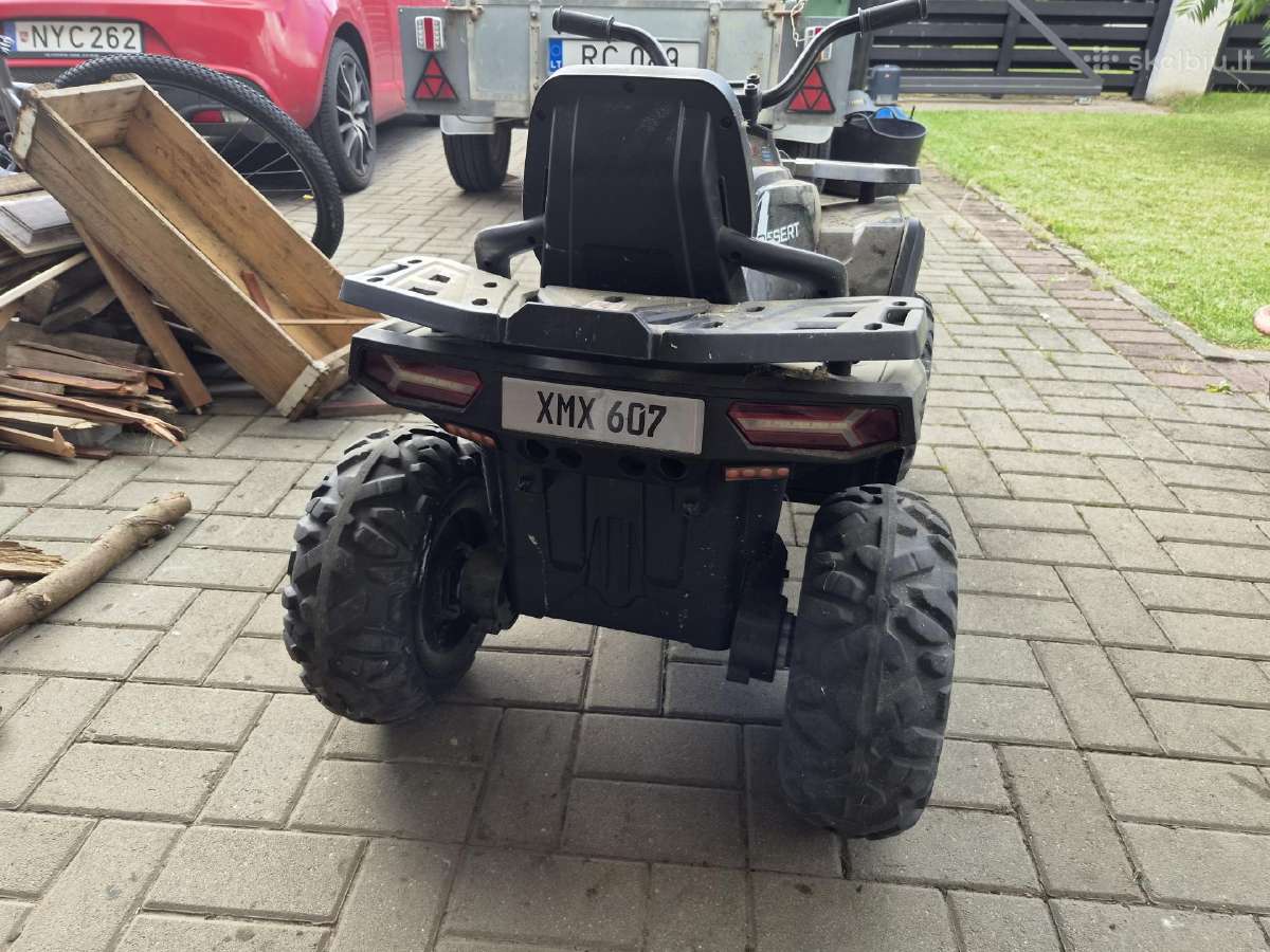 Vaikiškas atv quad akumuliatorinis keturratis - nuotraukos Nr. 4