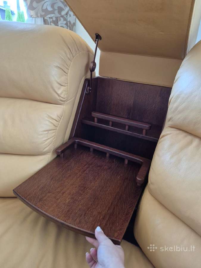 Odinė sofa-lova - nuotraukos Nr. 13