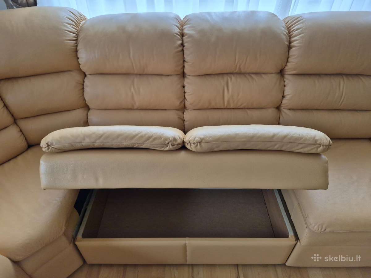 Odinė sofa-lova - nuotraukos Nr. 17