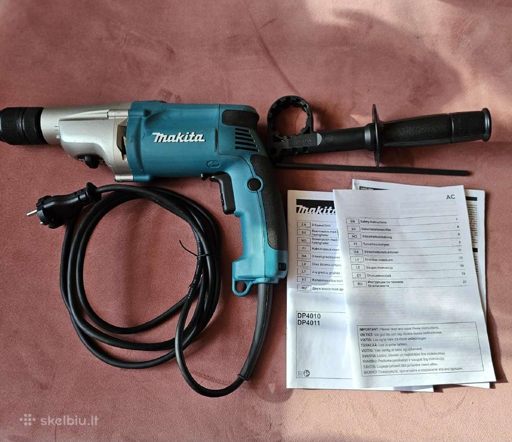 Elektrinis gręžtuvas Dp4011 - nuotraukos Nr. 2