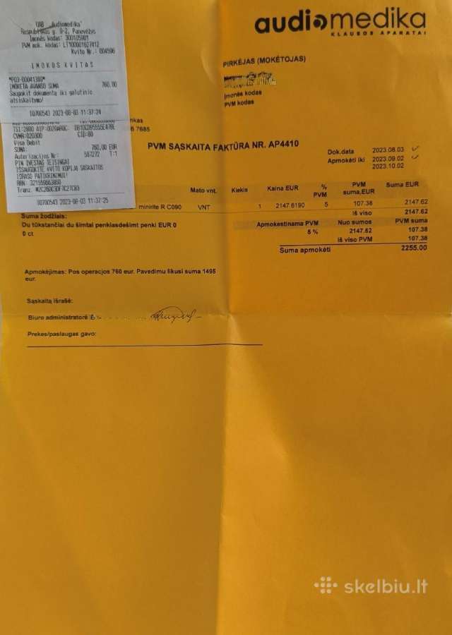 Klausos aparatas Oticon Real 1 minirite R - nuotraukos Nr. 5