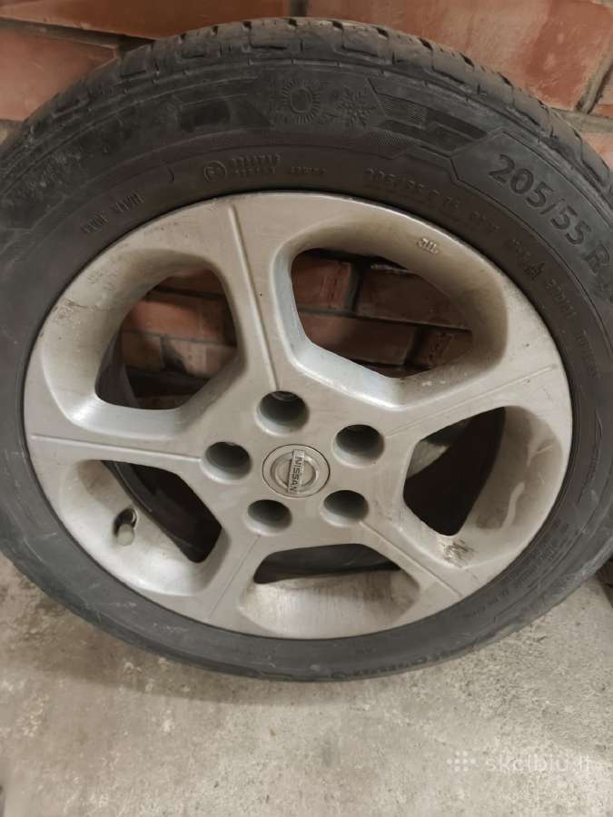 Originalūs Nissan Leaf ratlankiai R16 - nuotraukos Nr. 5